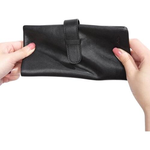 Bison Denim 2020 New Genuine Leather Long Wallet Men Business Brand Male Hasp Purse Card Holder Coin Pocket Clutch Wallet Casual