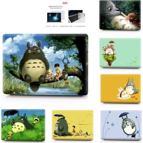 Totoro color printing shell notebook case for Macbook Air Pro Retina M1 Chip 11 12 13 15 16 inch,Case For Air Pro 13 A2179 A2289