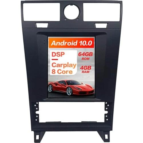 For Lincoln Navigator Android 10.0 Tesla style Car GPS Navigation Headunit Multimedia Player Auto Radio tape Recorder SatNavi 4G