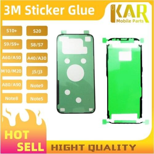 For Samsung Galaxy S6 S7 S8 S9 PLUS S10 NOTE 8 9 J5 J6 J7 J730 J530 LCD Display Front Glass 3M Adhesive Glue Sticker Tape
