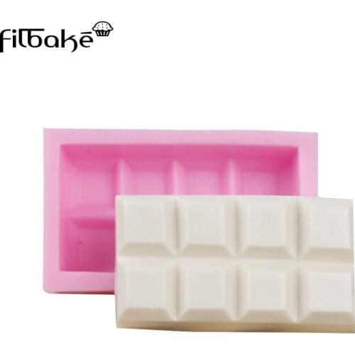 FILBAKE DIY Cake Mold Chocolate Silicone Mold Liquid Sugar Handmade Soap Molds Of Kitchen Baking Tools Cake Decorating Tools