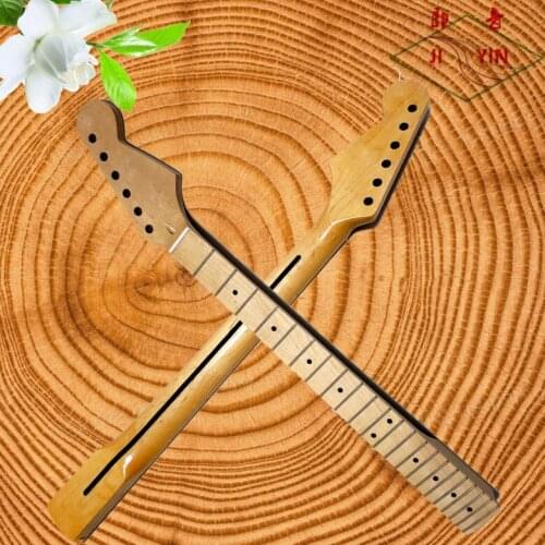 JIYIN Electric guitar neck 22 frets Maple handle Maple fingerboard 25.5 inch #21