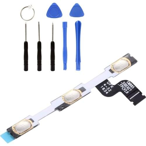 FOR Xiaomi REDMİ NOTE 4 Volume Audio Mute Power ON OFF Button Key Flex Cable Repair Kit Gift