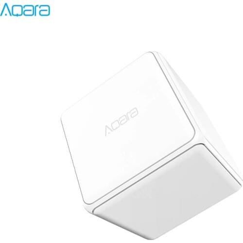 Original Aqara Cube Controller Zigbee Version Controlled by Six Actions with Phone App for Smart Home Device TV Smart Socket