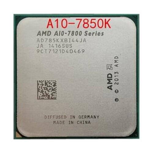 Original Processor AMD APU A10 7850K 3.7GHz Quad Core Socket FM2+ 4MB Cache TDP 95W With Radeon R7 Desktop CPU