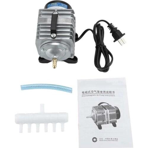 38L/min 220V Electromagnetic Aquarium Oxygen Pond Air Pump Aerator