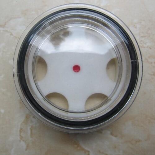 1pc Round Head polymethyl methacrylate Oil level sight glass Press Fit Plastic For Air Compressor 20 25 32 38 40 45 55 65mm OD