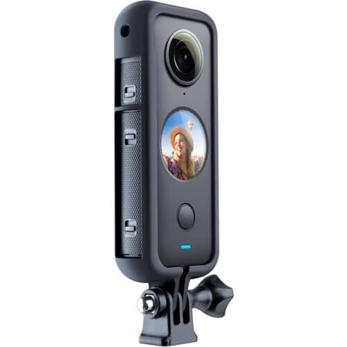 Panoramic Camera Frame Side Cooling border Protective Case Fixed Bracket For insta360 ONE X2 X 2 Accessories