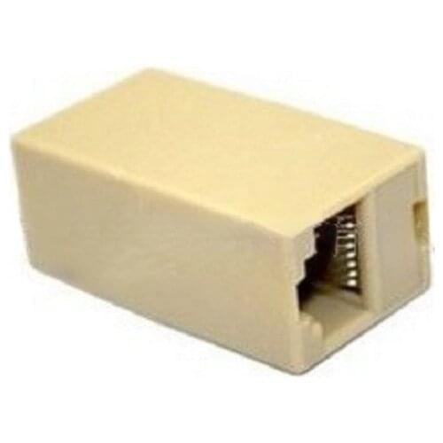 10PCS RJ45 Cat 5e Network Cable Straight Ethernet LAN Coupler Joiner Connector