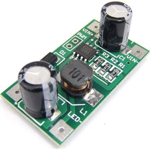 1W LED Driver Light Dimmer Controller Module 350mA PWM Dimming Input 5-35V DC-DC Step Down Module Constant Current LED Driver