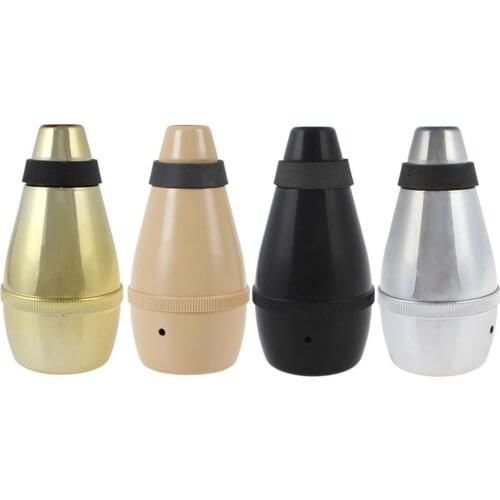 Flute Pipe mute Lightweight & High Wear Resistance ABS Plastic Trumpet Practice Mute Woodwind Instruments