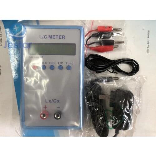 LC200A Digital LCD Capacitance LC Meter Inductive Inductance Tester Inductor Capacitor Table 1pF-100mF 1uH-100H with Adapter