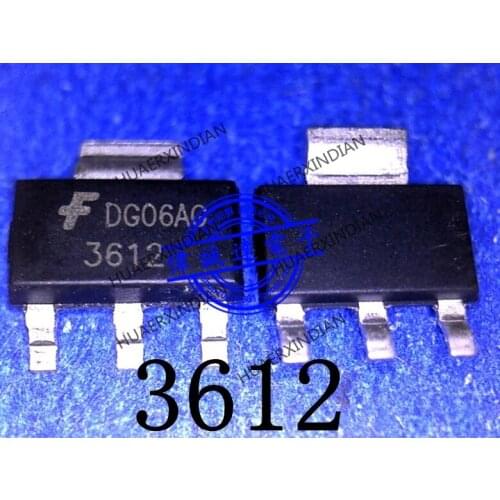 1Pieces new Original FDT3612 type 3612 3.7A 100V SOT223 In stock real picture