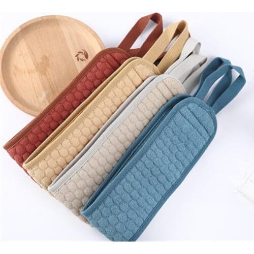 3pcs/set Body Cleaning Washcloth Soft Brush Home Hotel Bathroom Shower Ball Back Scrubber Set Exfoliating Skin Towel Bath Gloves