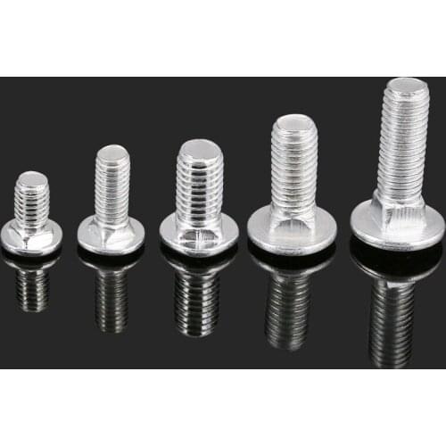 Carriage screw / bolt angle iron screw bridge screw shelf screw M6 * 12 / 16 M8 * 16 / 20 / 25 10Pcs