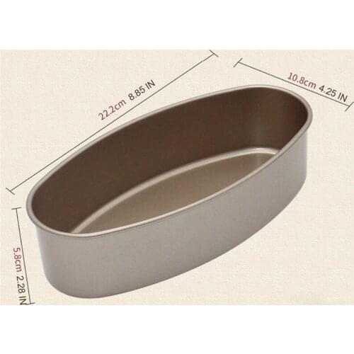 Oval Shape Nonstick Baking Tray, Cake Pan, Kitchen Cooking Baking Tool