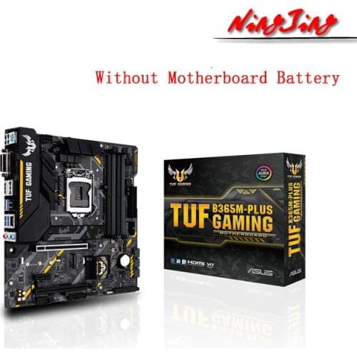 ASUS TUF B365M-PLUS GAMING mATX Intel B365 M.2, SATA DDR4 6Gbps USB3.1 New 64G Double Channel Support 1151 CPU Motherboard
