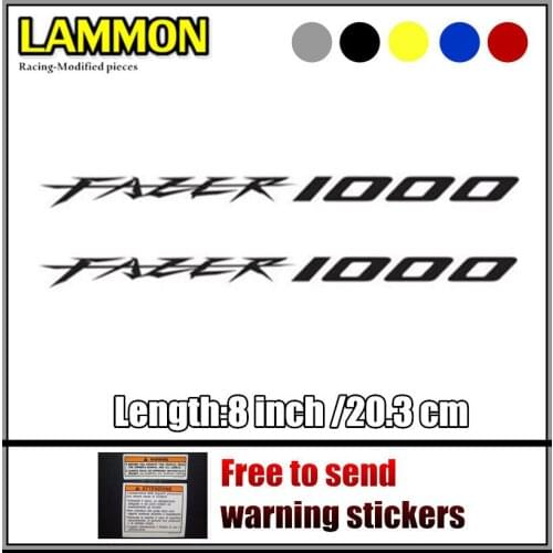 FAZER1000 motorcycle bike Fuel tank Wheels Fairing notebook Luggage helmet MOTO Sticker decals For Yamaha FAZER 1000