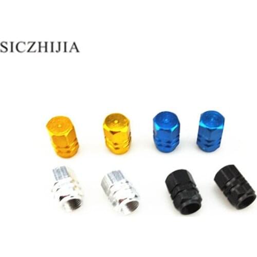 4 pieces/car alloy valve cover tire gas valve core for Porsche Cayenne Macan Macan S Panamera Cayman Carrera Porsche911 918