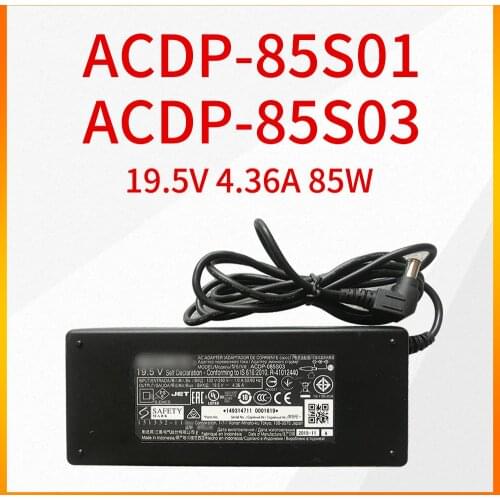Original ACDP-85S01 ACDP-85S03 19.5V 4.36A 85W Power Adapter For Sony LED TV