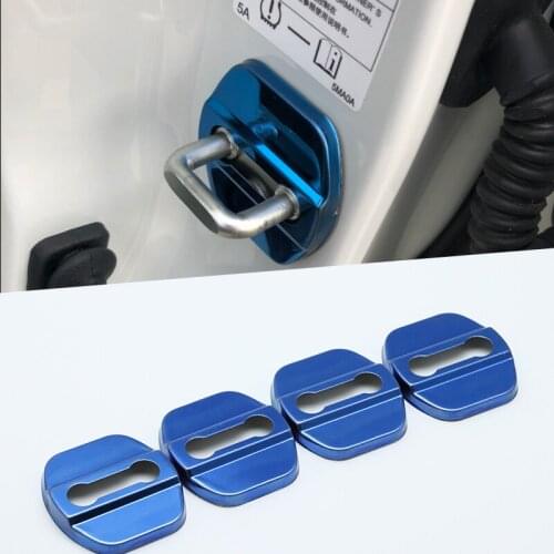 Excellent Stainless Steel Door Lock Buckle Protective Cover Auto Case For Nissan ARMADA 2012-2016 Car Styling