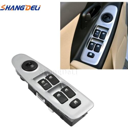 Power Window Control Switch Car Window Lifter Switch Rearview Mirror Button for Hyundai Elantra Accessories 2004 - 2011