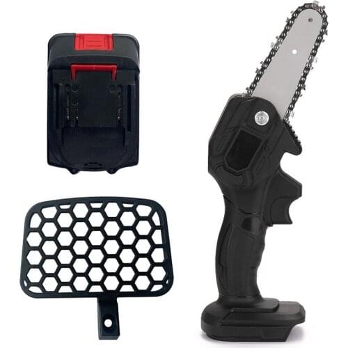 21V Portable Electric Pruning Saw Rechargeable Small Electric Chain Saws Woodworking Mini One-handed Electric Saw Garden Logging
