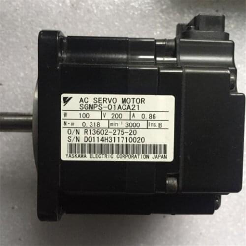 Used Tested Working SGMPS-01ACA21 AC SERVO MOTOR