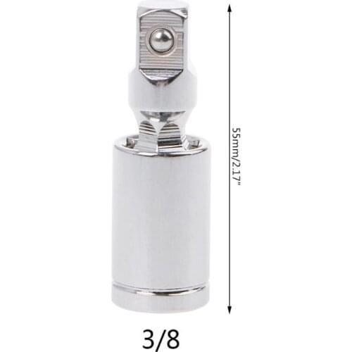 1/4\" 3/8\" 1/2\" Universal Joint Set Ratchet Angle Extension Bar Socket Adapter Manual and Pneumatic 360 Rotary Adapter C5AC