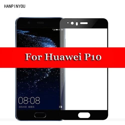 For Huawei P10 P 10 5.1" New 0.26mm 2.5D Ultra Thin Full Cover Premium Tempered Glass Front Screen Protector Film