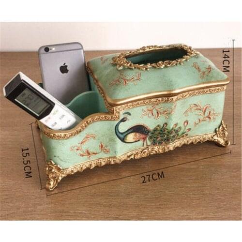 Bathroom Paper Box Ceramic Tissue Box/Rack Multi-function Organizer Holder For Office Home Living Room Bedroom KTV Useful