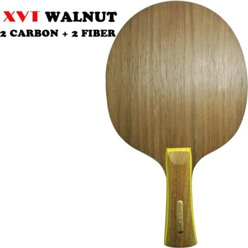 XVT WALNUT Carbon Fiber 11 layers Elastic Table Tennis Blade/ ping pong blade/ table tennis bat Free shipping