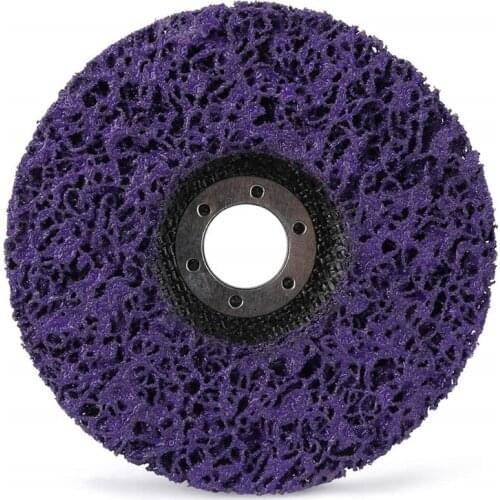 125mm 115mm 100mm Poly Strip Disc Abrasive Wheel Paint Rust Remover Clean Grinding Wheels for Durable Angle Grinder 1pc