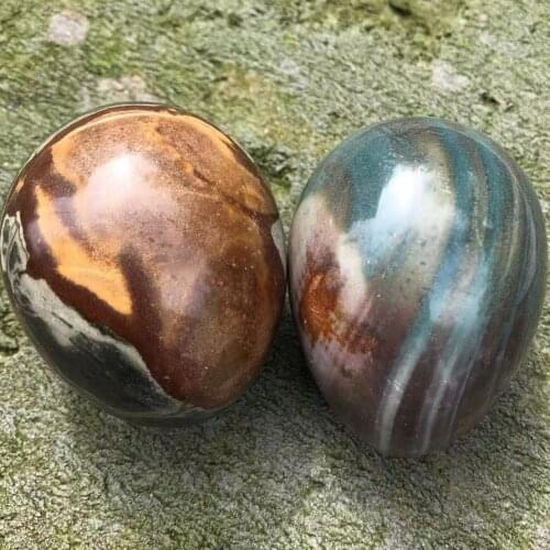 100-350g Natural Ocean Jasper Crystal Quartz egg Sea Stone Mineral Madagascar Healing