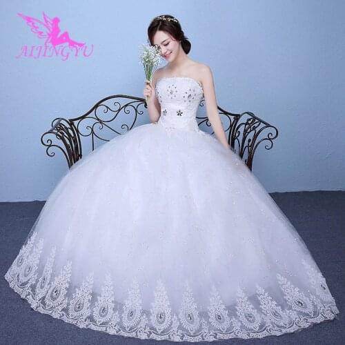 AIJINGYU luxury wedding weeding dress formal dresses WK837