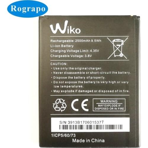 New 2500mAh Replacement Battery For WIKO 3913 Lenny 4 / WIKO Lenny 4 Plus 4+ Mobile Phone