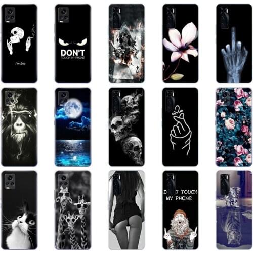 For Vivo V20 SE Case For Vivo V20 2020 Case Soft TPU Silicon Back Phone Cover On VivoV20 VivoV20SE V20SE V 20 6.44''Capa Bumper