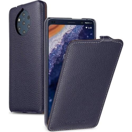 Business Flip Case Cover for NOKIA 9PureView Luxury Genuine Leather Fundas Skin for NOKIA 9 PureView Fashion Shell