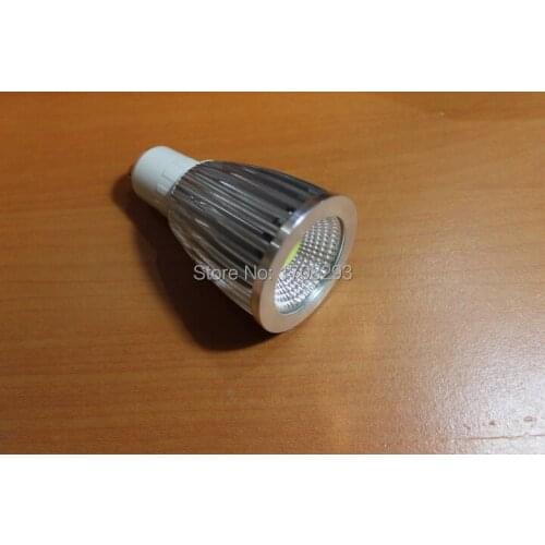 DHL100pcs gu10 5W COB LED Spot Light