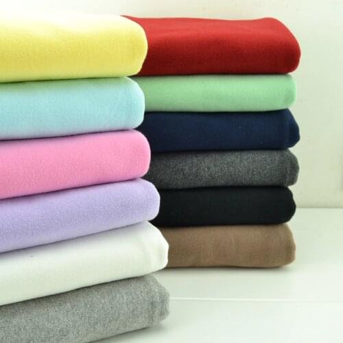 Stretchy Cotton Lycra Knitted Fabric Baby Knitted Jersey Fabric for DIY sewing craft fashion apparel cotton fabric 50*170cm
