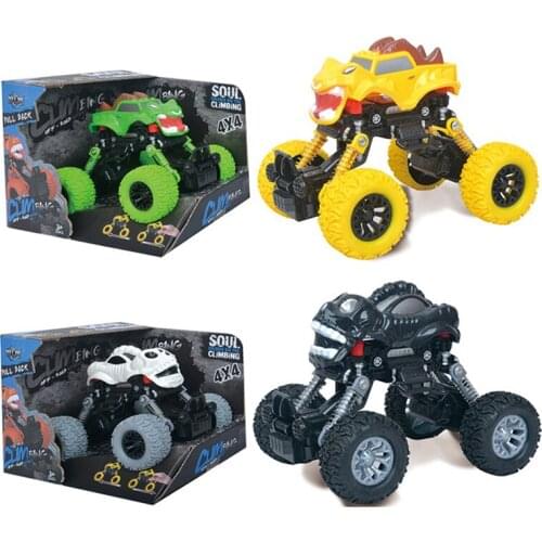 Hand-Eye Coordination Toys for a Kids Four-Drive Inertial Off-road Vehicle Model with Shock Absorption Monster Climbing Vehicle