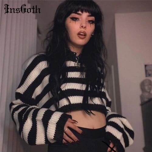 INSGOTH Women's Pullovers