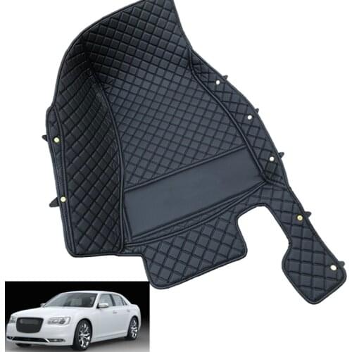 Leather car floor mats for chrysler 300c Lancia Thema 2005-2020 pacific assessories voyager pt cruiser sebring