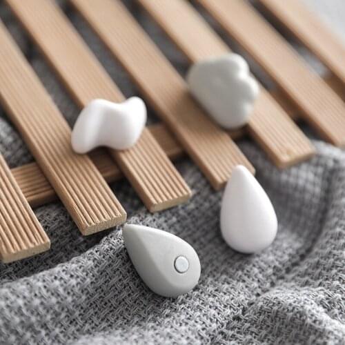 Creative Weather Magnetic Fridge Magnet Mini Cute Cloud Rain Lightning Decorative Magnet Fridge Magnet Kitchen Message Memo