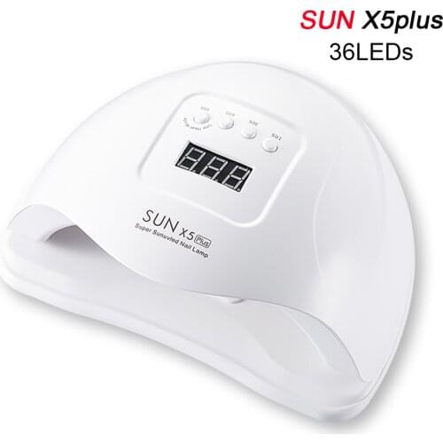 SUN X5 Plus 80W LED Lamp For Nail Auto Sensor Nail Dryer UV Lamp For Manicure Gel Varnish Drying For Curing Nail Gel Polish