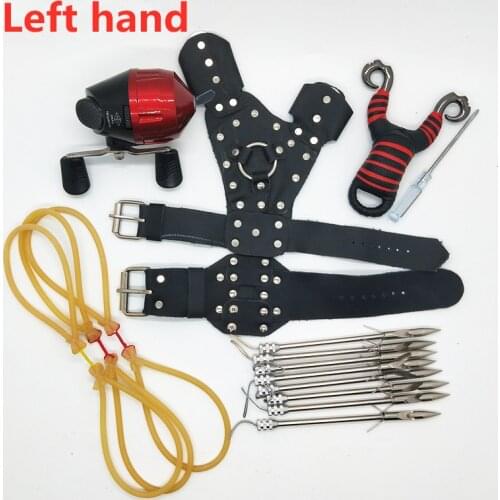 High Quality Powerful Slingshot Set Fishing Slingshot Professional Arrow Hunting Slingshot Catapult Outdoor Hunting Catapult