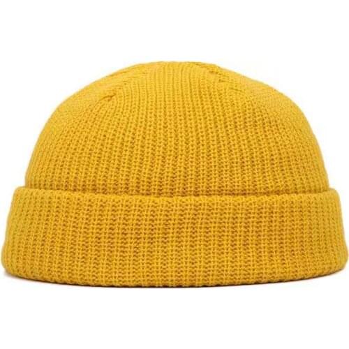 2021 New Winter Warm Beanies Casual Short Thread Hip Hop Hat Adult Men Beanie Female Knitted Beanie SkullCap Elastic Hats Unisex