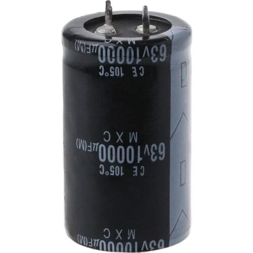 2021 New 63V 10000UF Long Life High-frequency Electrolytic Capacitor Durable Capacitors