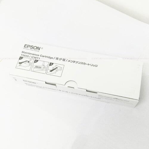 Original New T5820 Maintenance Tank Waste Ink Cartridge for Epson Stylus Pro 3800 3800C 3850 3880 3885 3890 ICMT1 PX5800 5002