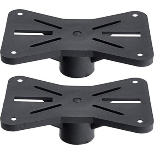 Plastic Universal Floor Speaker Stand Tray Bottom Seat Sound Stand Mounting Base